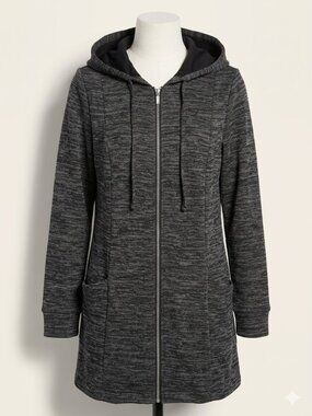 Miusey Hooded Lightweight Jacket for Spring or Fall - Size Large